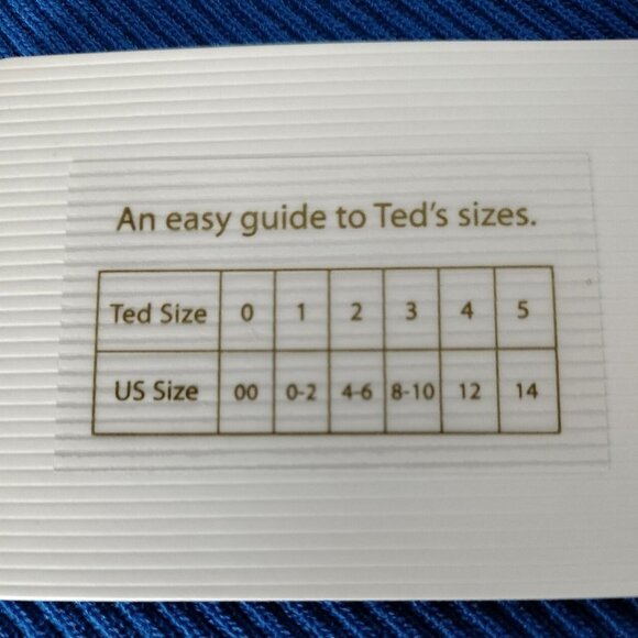 NWT Ted Baker Size 8 UK Size 3 Cobalt Blue Miriom One Shoulder Midi Dress - Picture 7 of 7